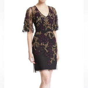NWT Aidan Mattox Sequin Cocktail Dress sz6